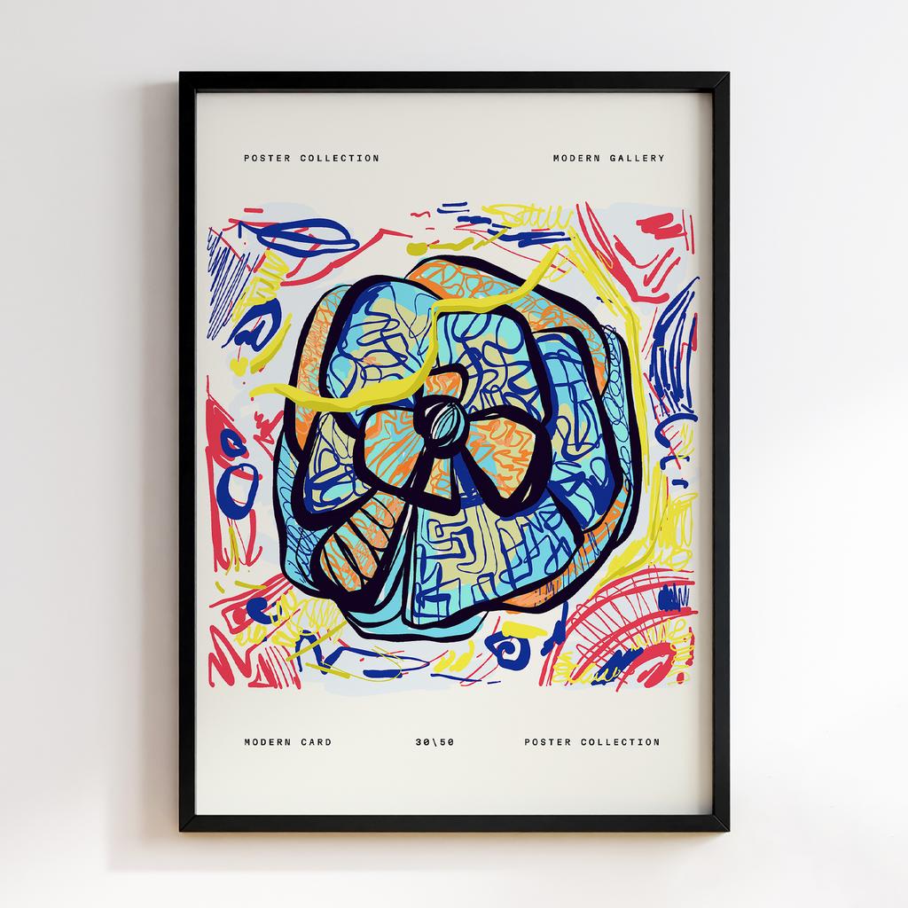 Постер Modern Flowers Art MF0534