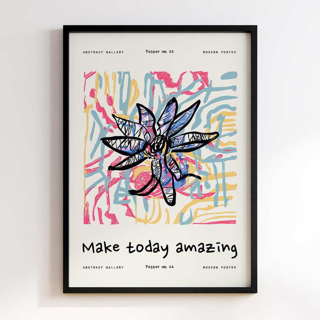 Постер Modern Flowers Art MF0535