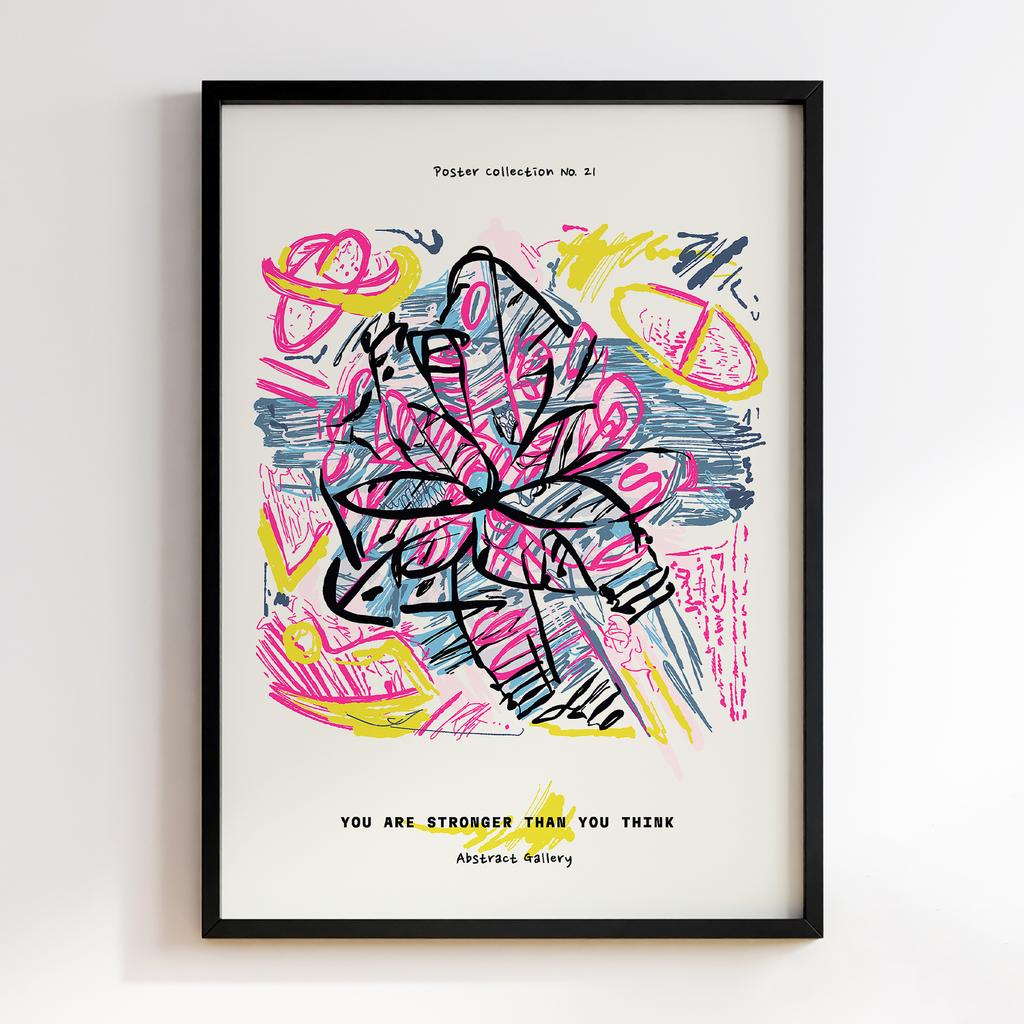 Постер Modern Flowers Art MF0538