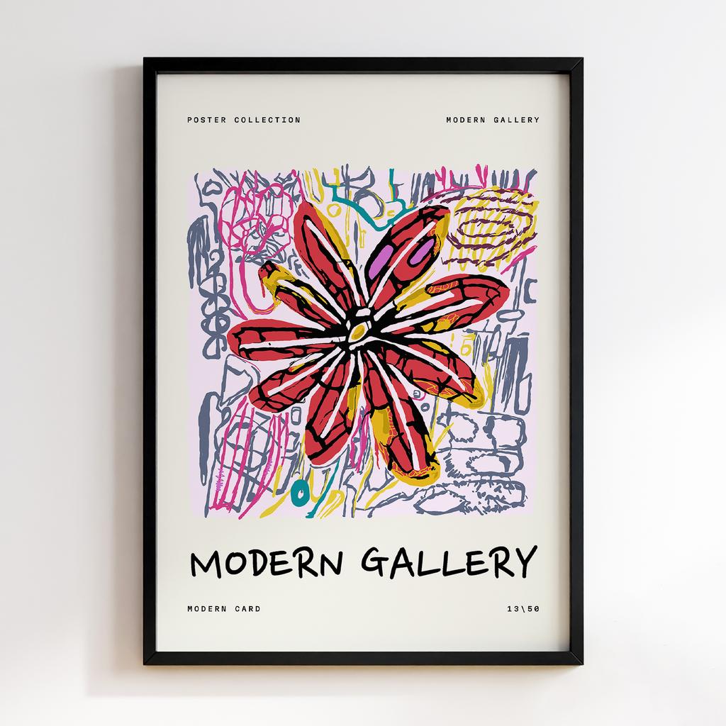 Постер Modern Flowers Art MF0541