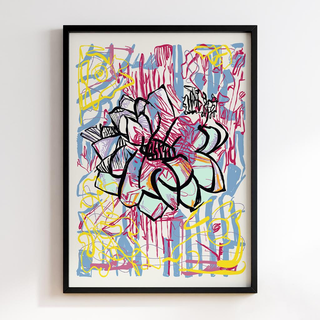 Постер Modern Flowers Art MF0542