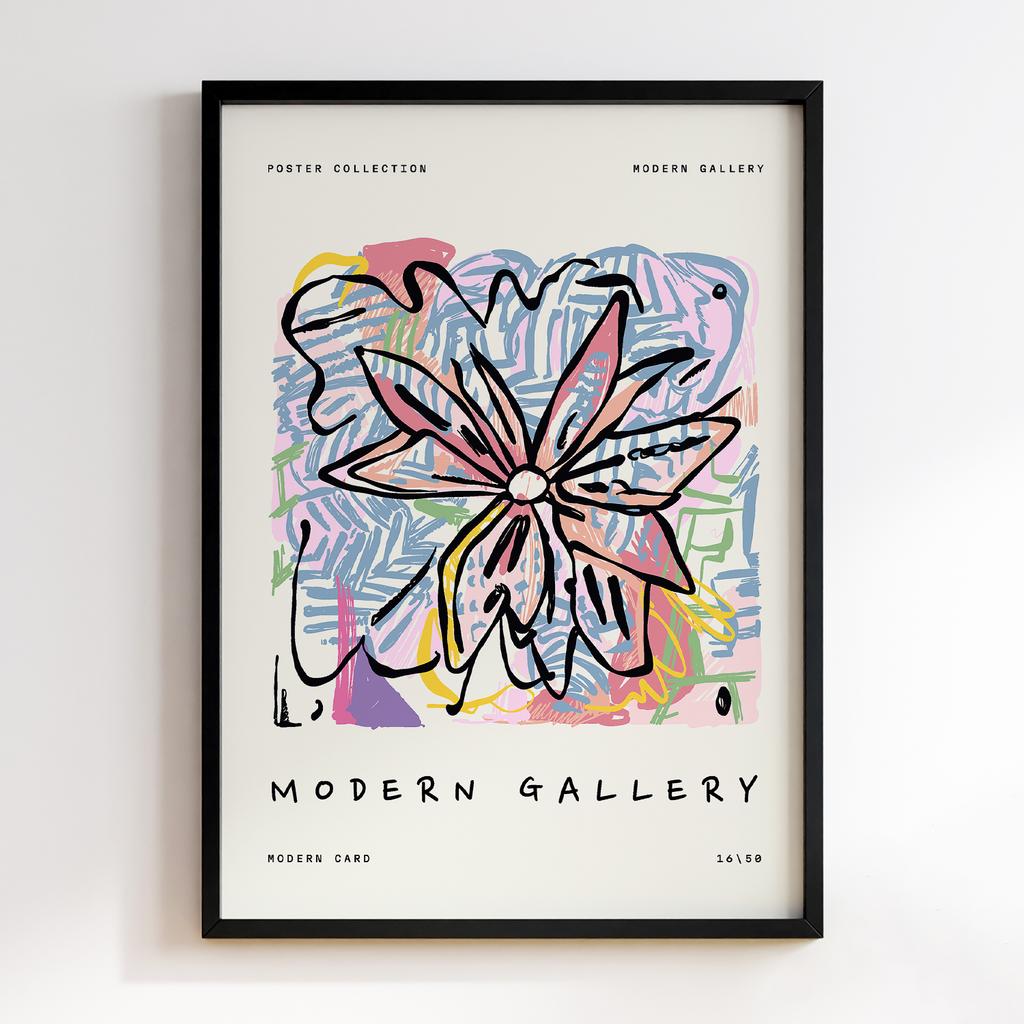 Постер Modern Flowers Art MF0543
