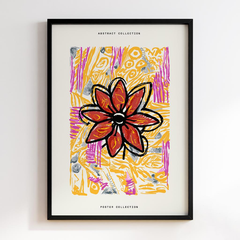 Постер Modern Flowers Art MF0544