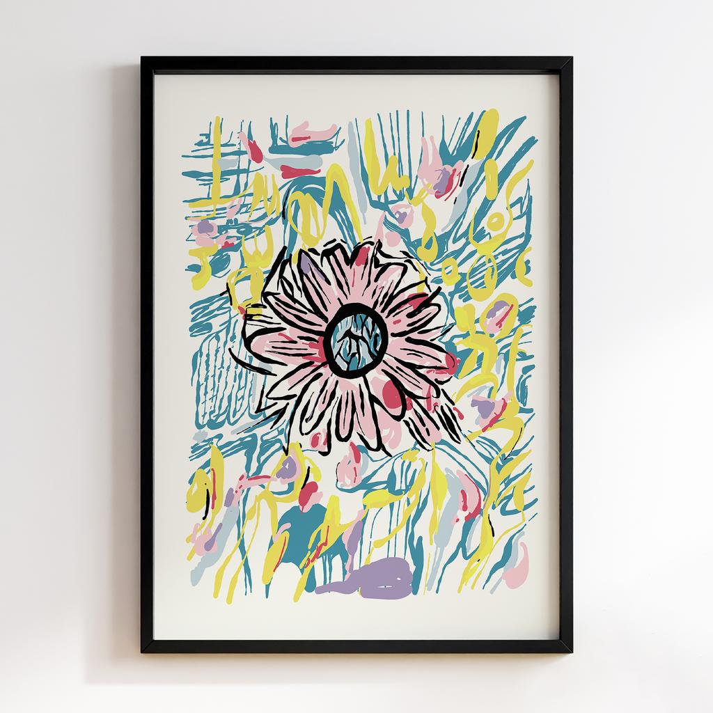 Постер Modern Flowers Art MF0546