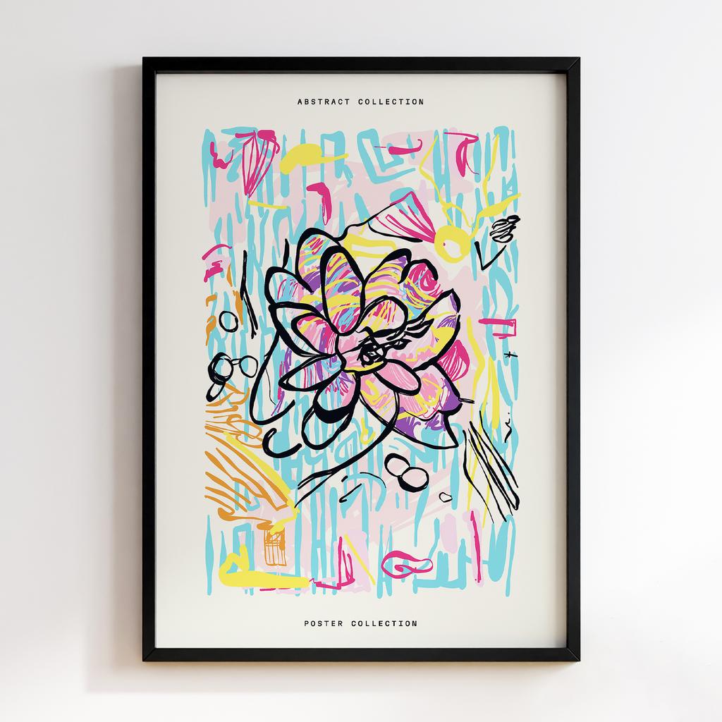 Постер Modern Flowers Art MF0547