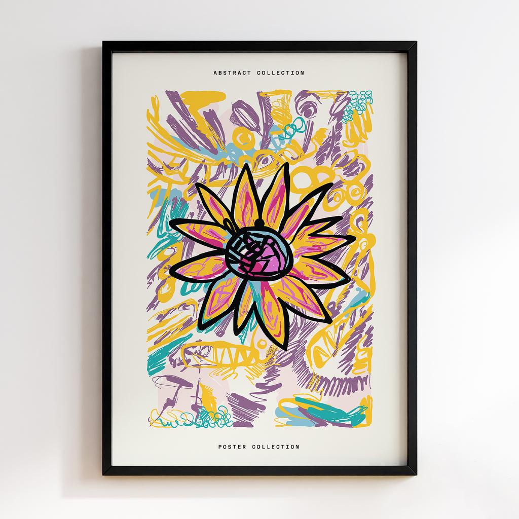 Постер Modern Flowers Art MF0548