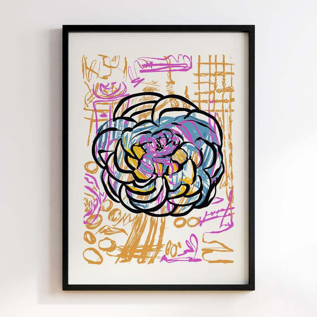 Постер Modern Flowers Art MF0549