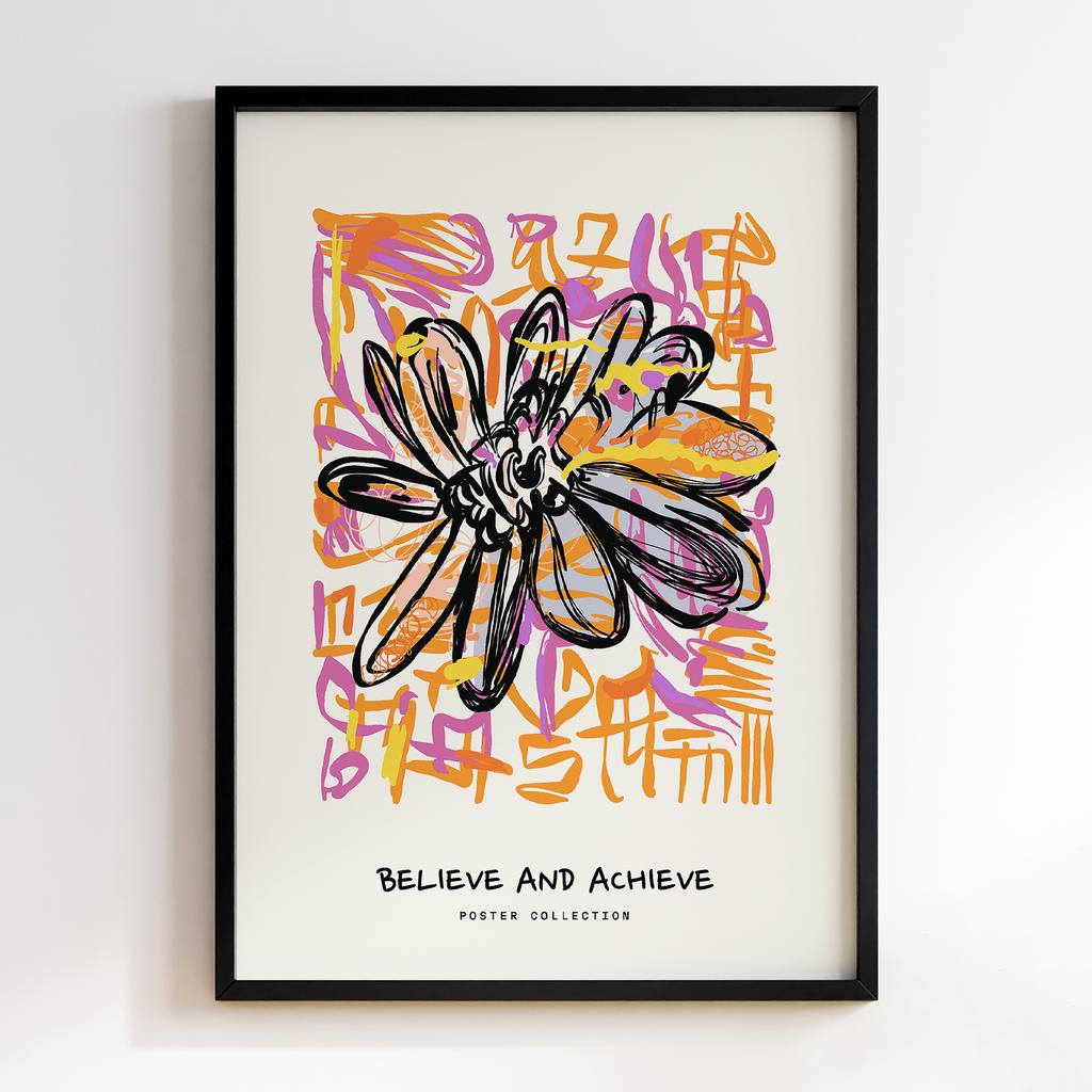 Постер Modern Flowers Art MF0550