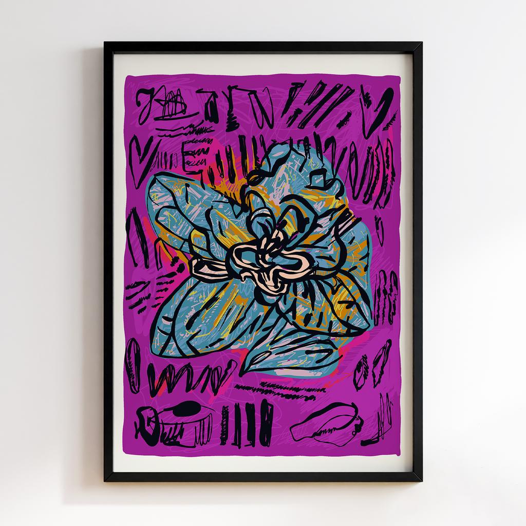 Постер Modern Flowers Art MF0553