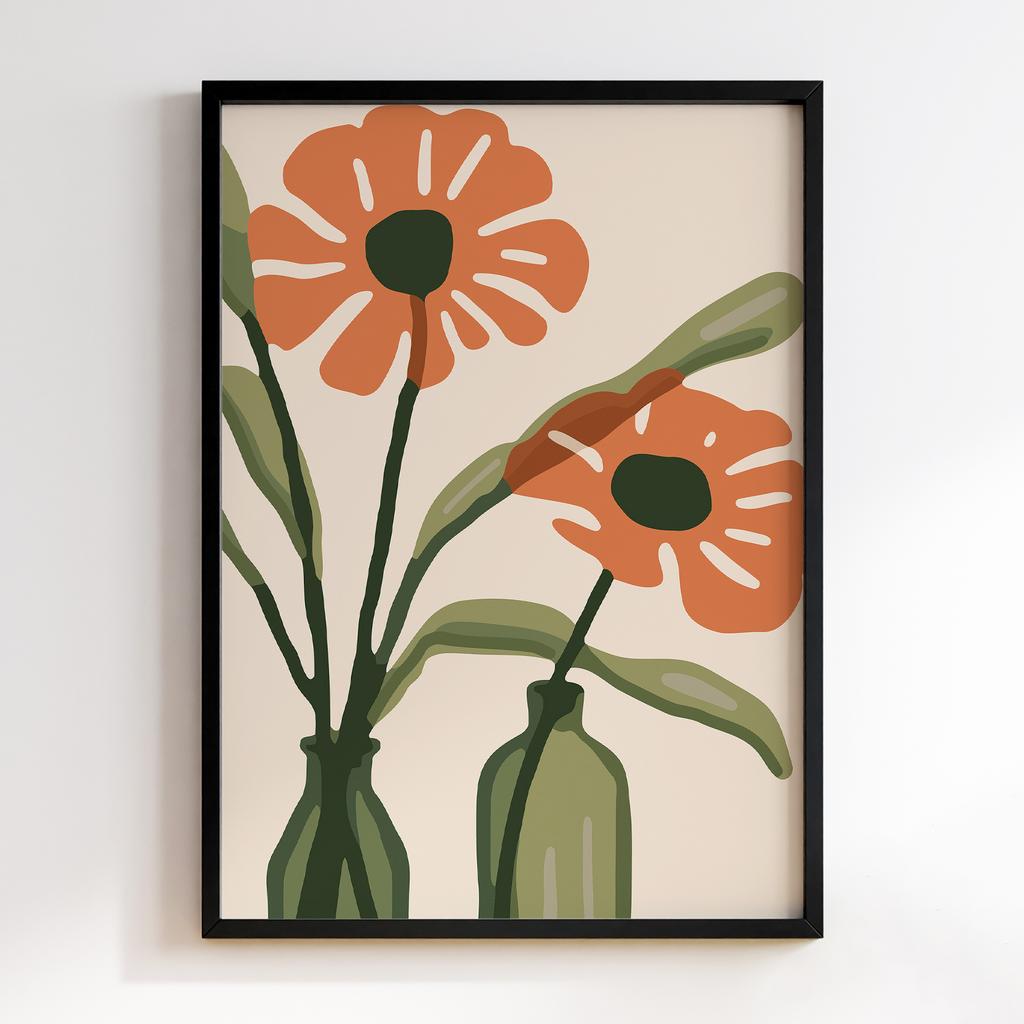 Постер Modern Flowers Art MF0568