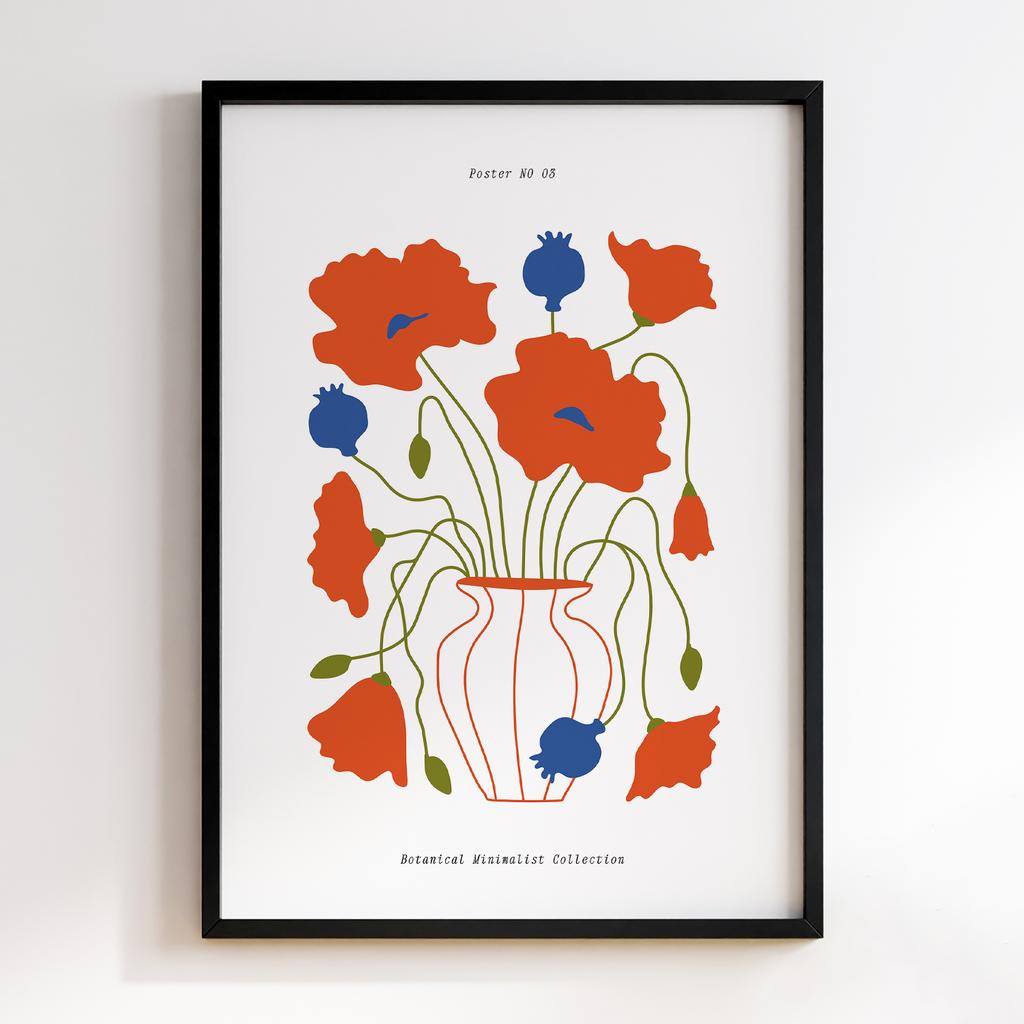 Постер Modern Flowers Art MF0573