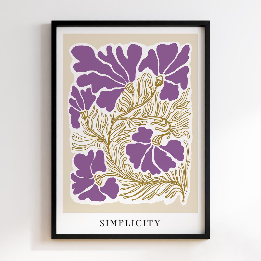 Постер Modern Flowers Art MF0575