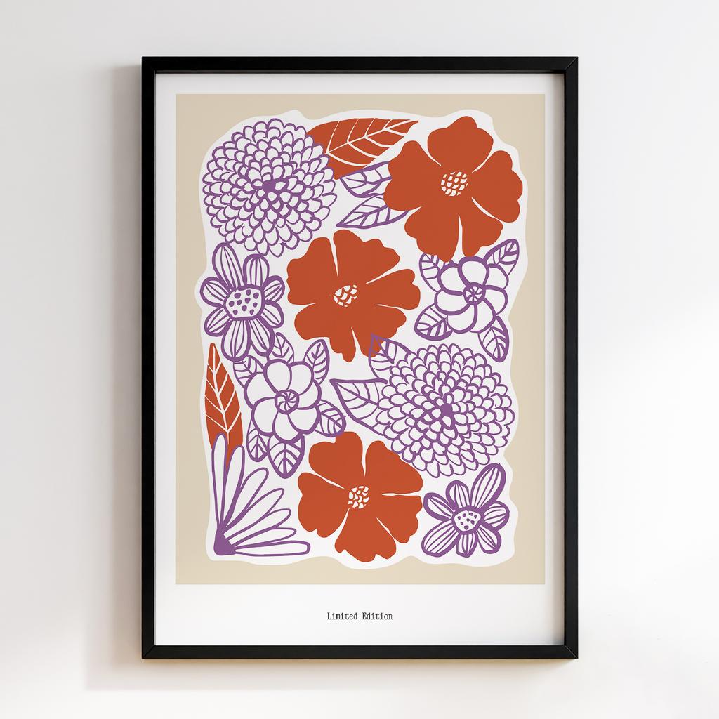 Постер Modern Flowers Art MF0576