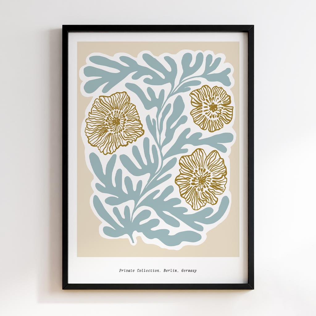 Постер Modern Flowers Art MF0577