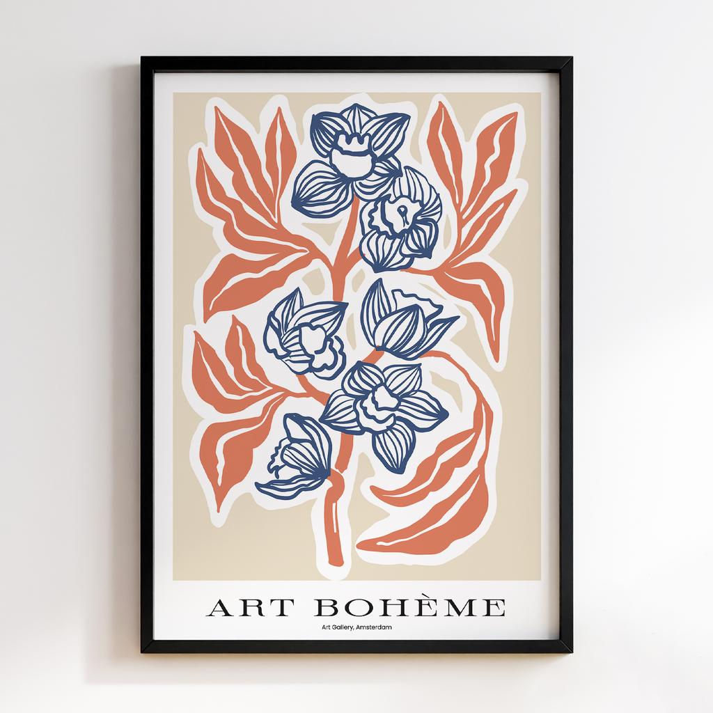 Постер Modern Flowers Art MF0578