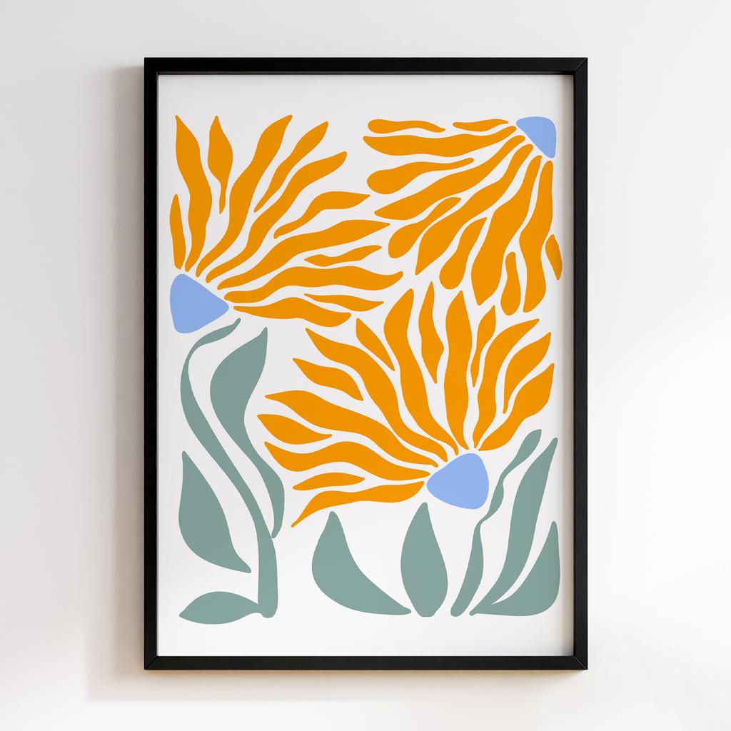 Постер Modern Flowers Art MF0590