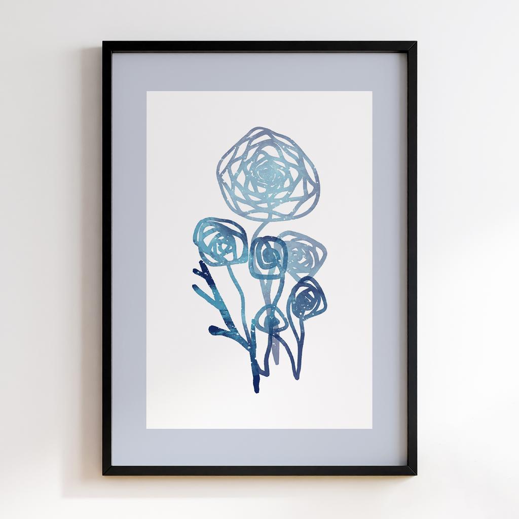 Постер Modern Flowers Art MF0591