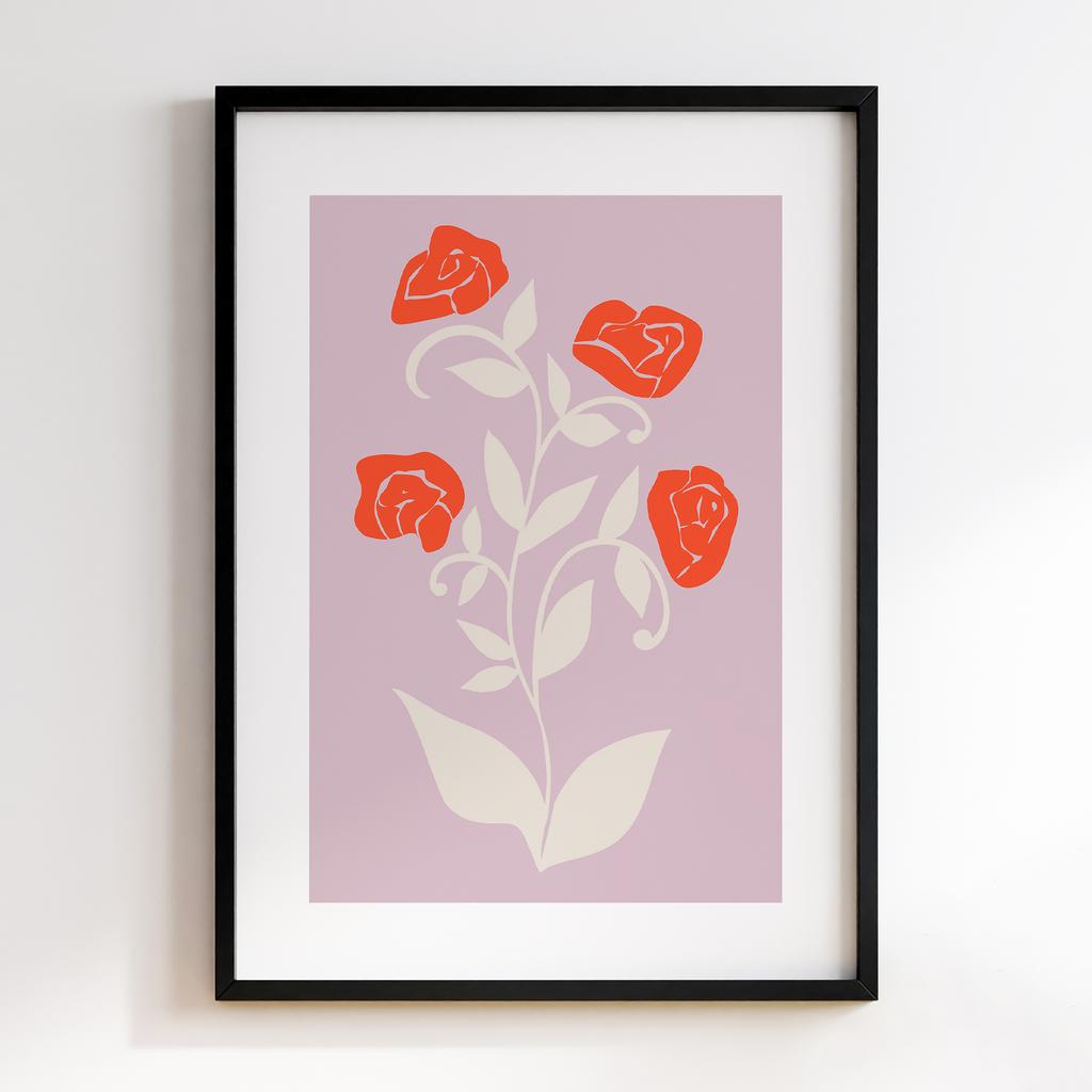 Постер Modern Flowers Art MF0592