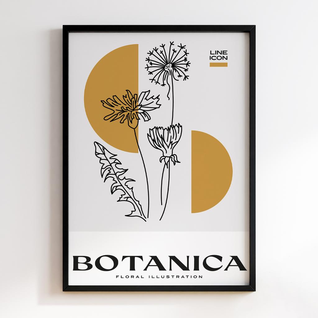 Постер Modern Flowers Art MF0595