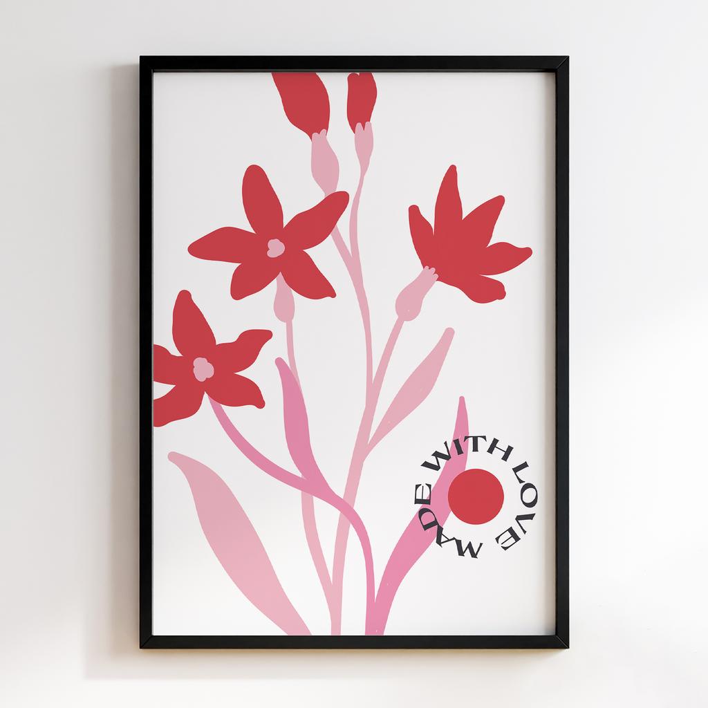 Постер Modern Flowers Art MF0596