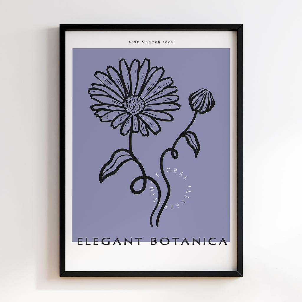 Постер Modern Flowers Art MF0597