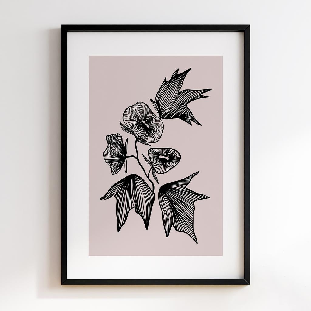 Постер Modern Flowers Art MF0607