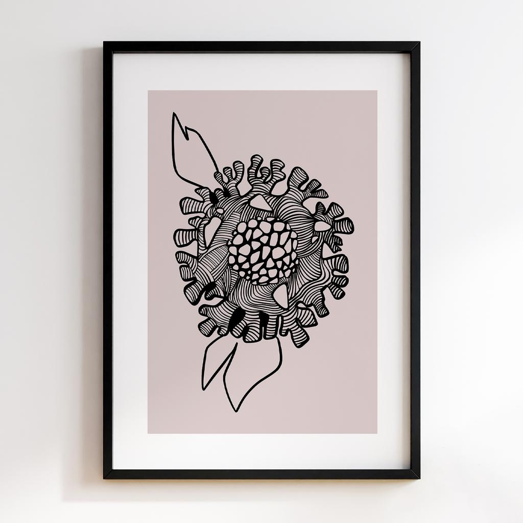 Постер Modern Flowers Art MF0609