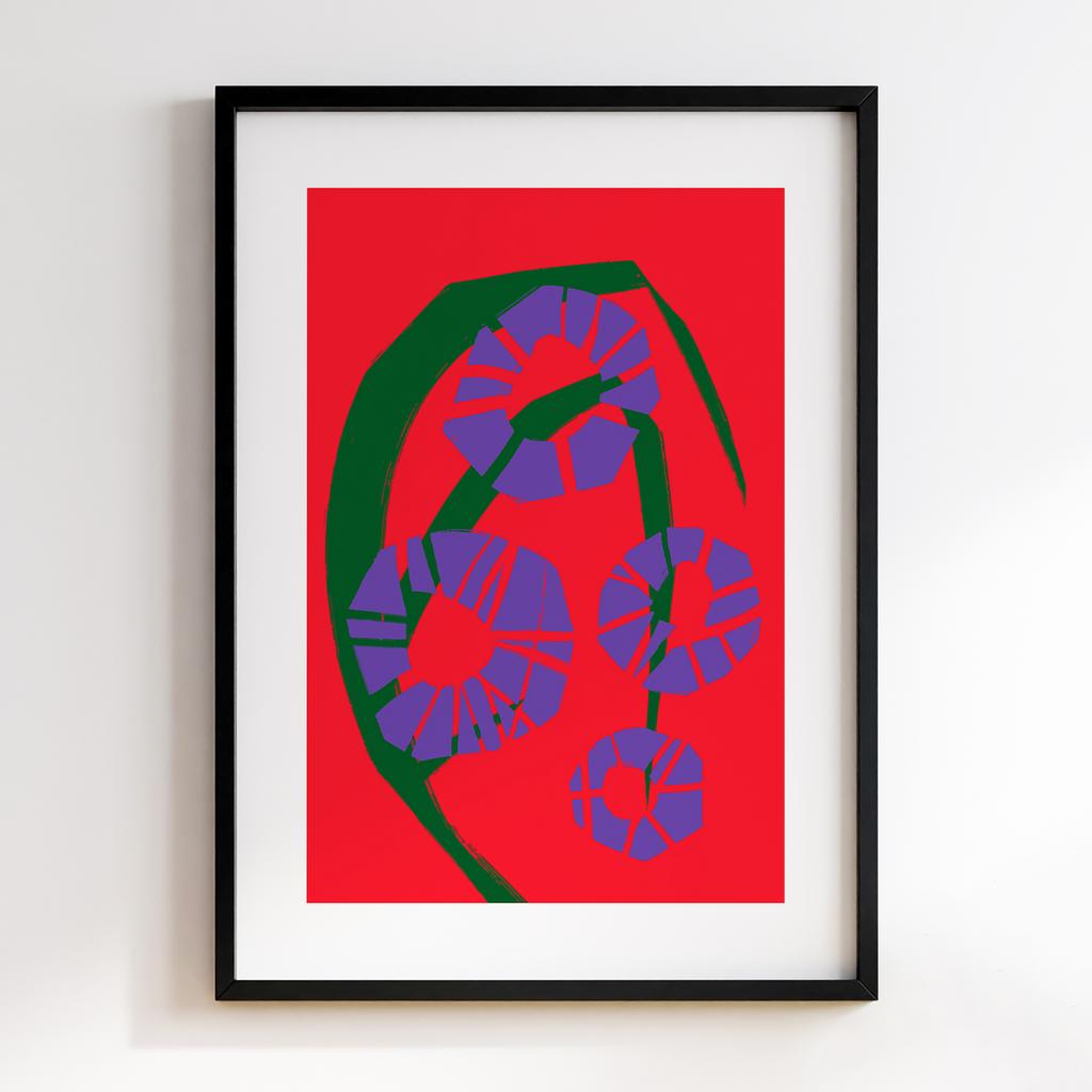 Постер Modern Flowers Art MF0614