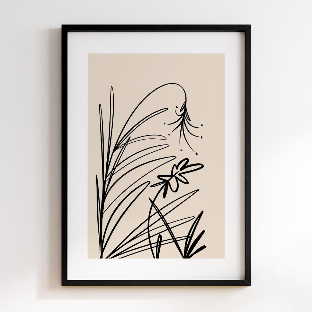 Постер Modern Flowers Art MF0618