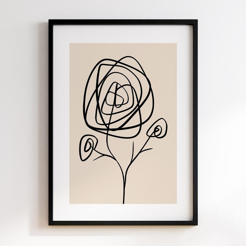 Постер Modern Flowers Art MF0619