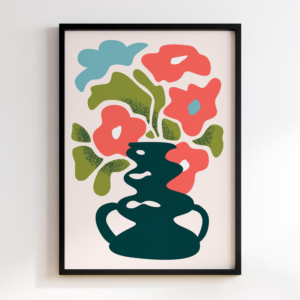 Постер Modern Flowers Art MF0650
