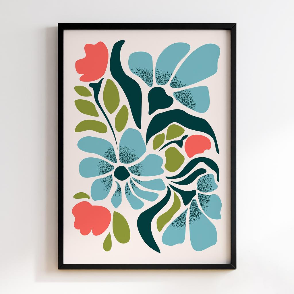 Постер Modern Flowers Art MF0652