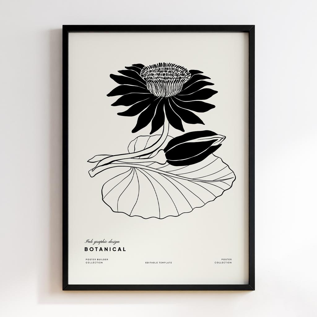 Постер Modern Flowers Art MF0661