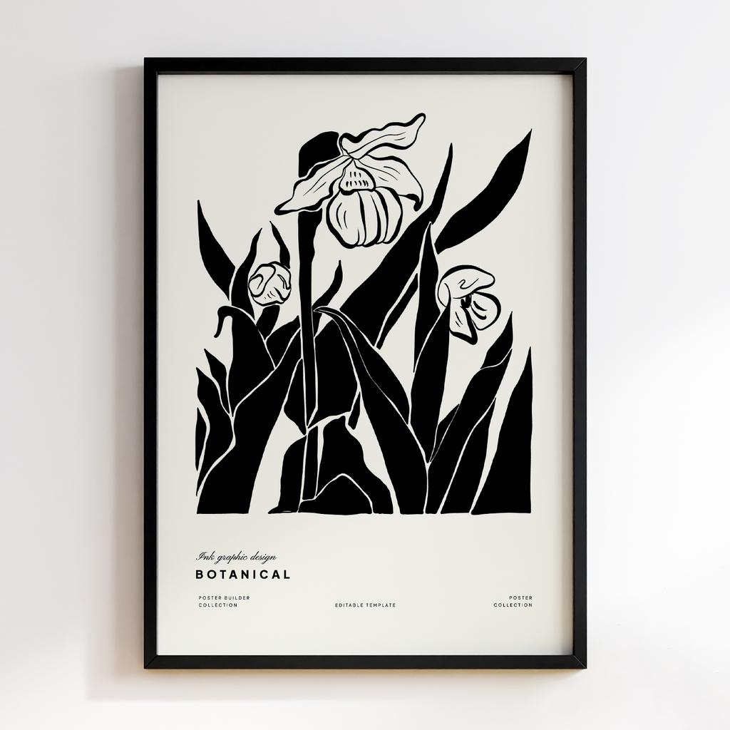 Постер Modern Flowers Art MF0663