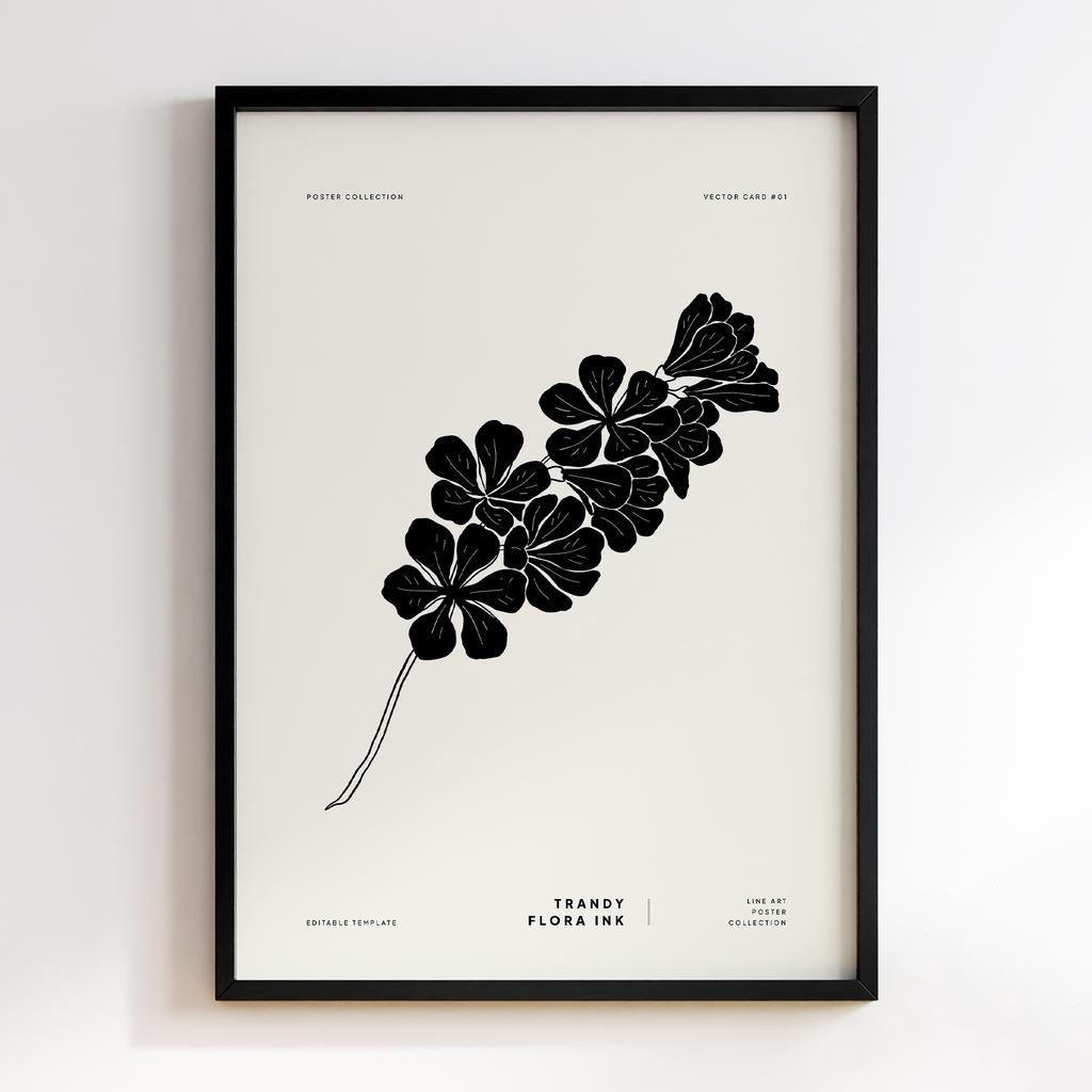Постер Modern Flowers Art MF0665