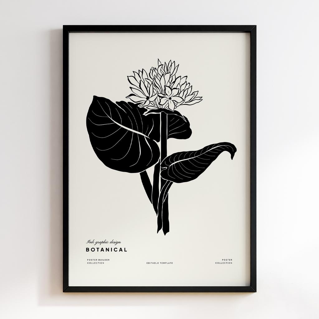 Постер Modern Flowers Art MF0666