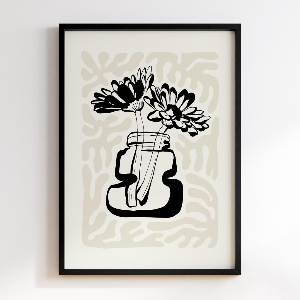 Постер Modern Flowers Art MF0668