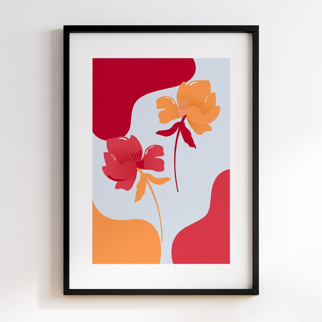 Постер Modern Flowers Art MF0678