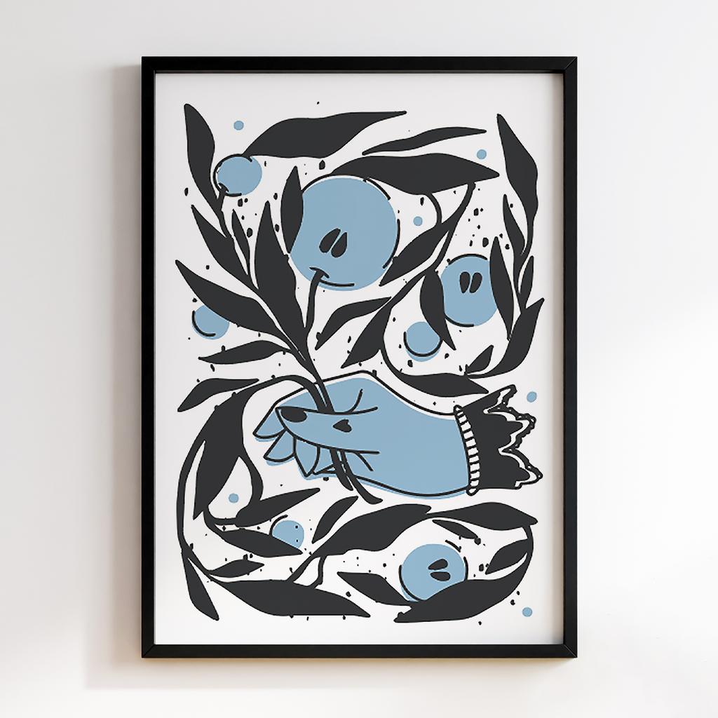 Постер Modern Flowers Art MF0681