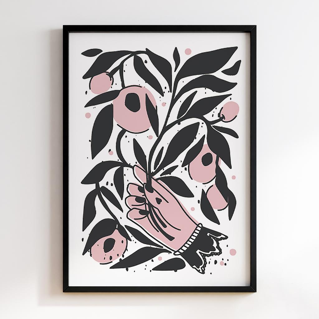 Постер Modern Flowers Art MF0682