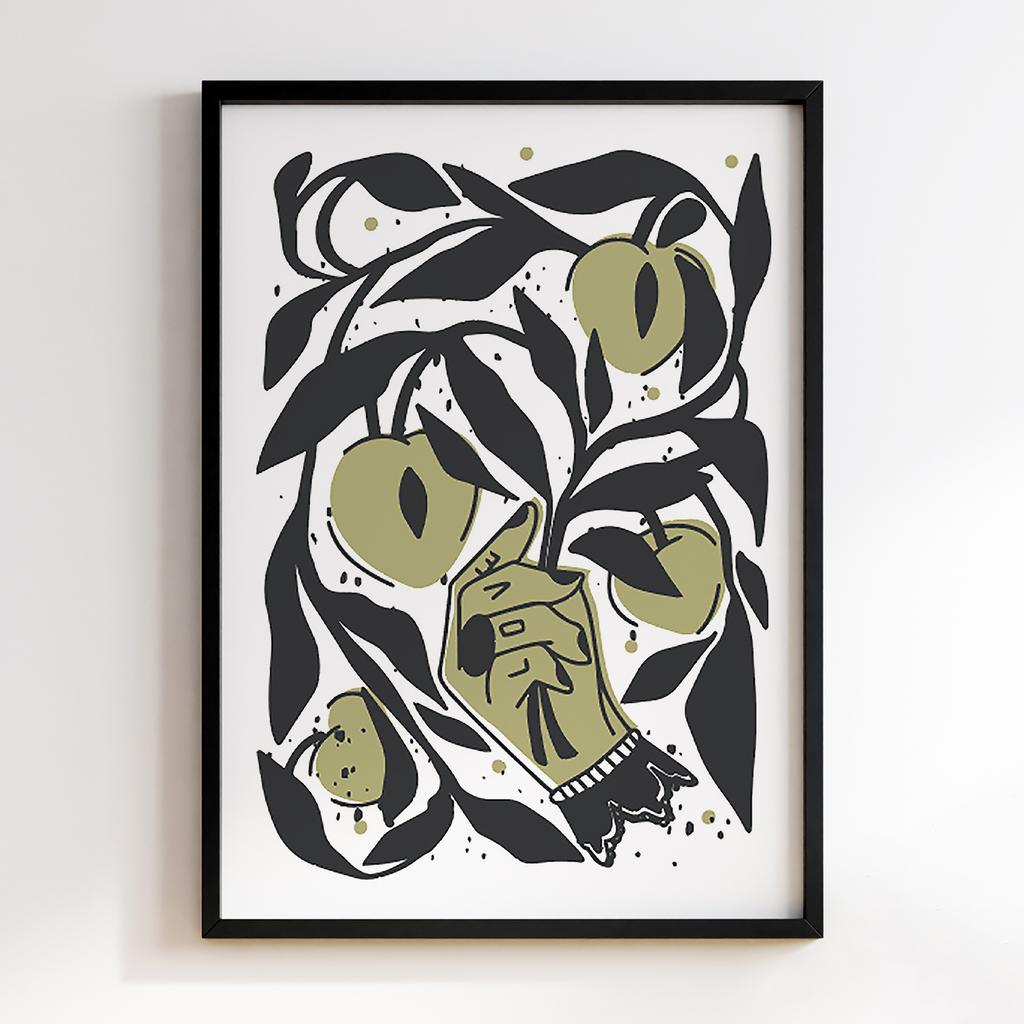 Постер Modern Flowers Art MF0683