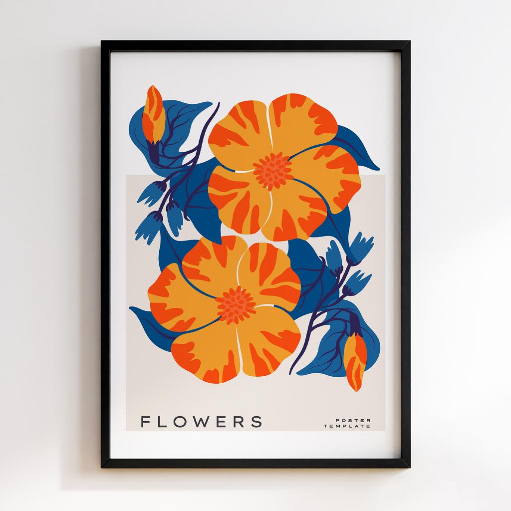 Постер Modern Flowers Art MF0684