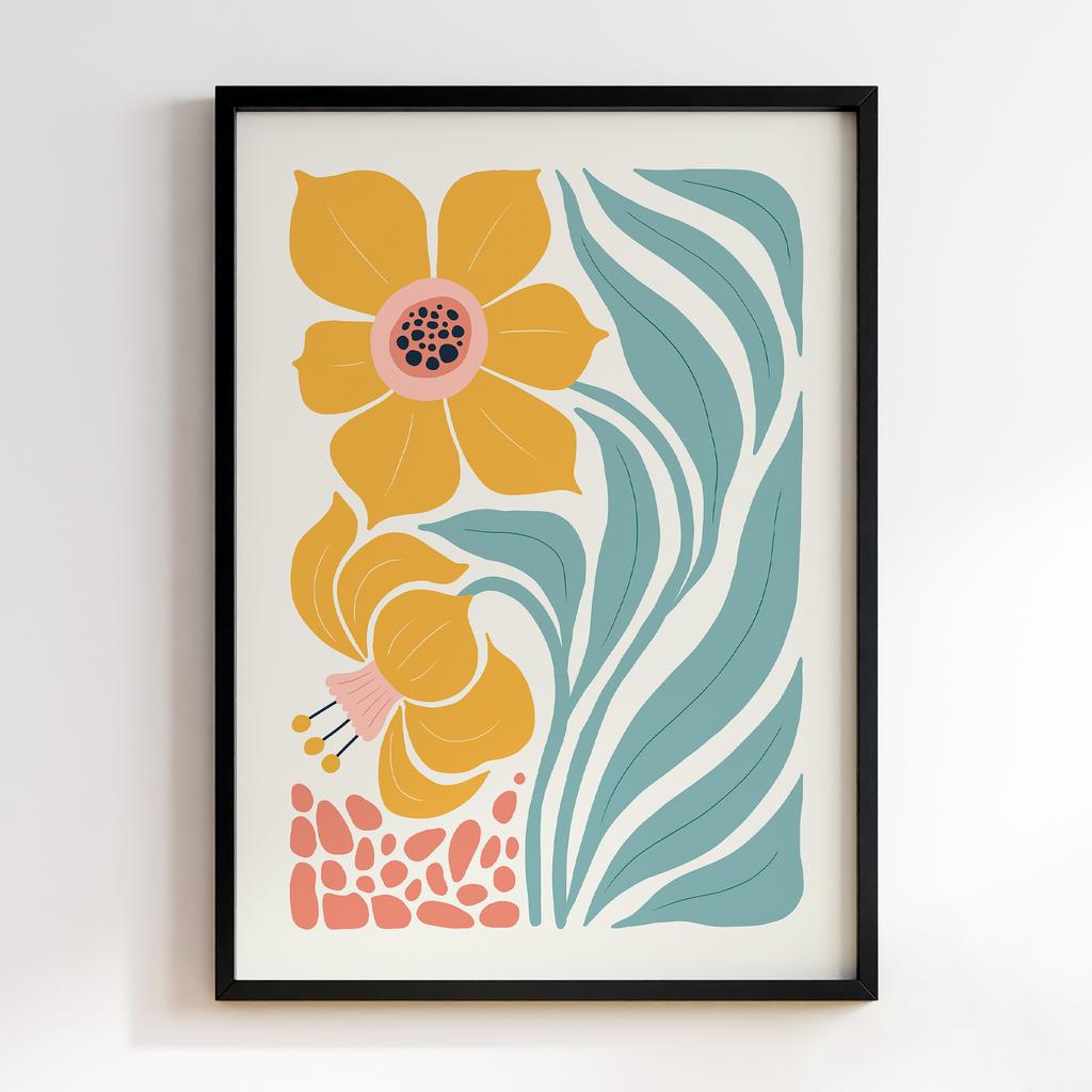 Постер Modern Flowers Art MF0687