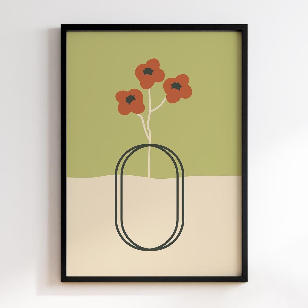 Постер Modern Flowers Art MF0689