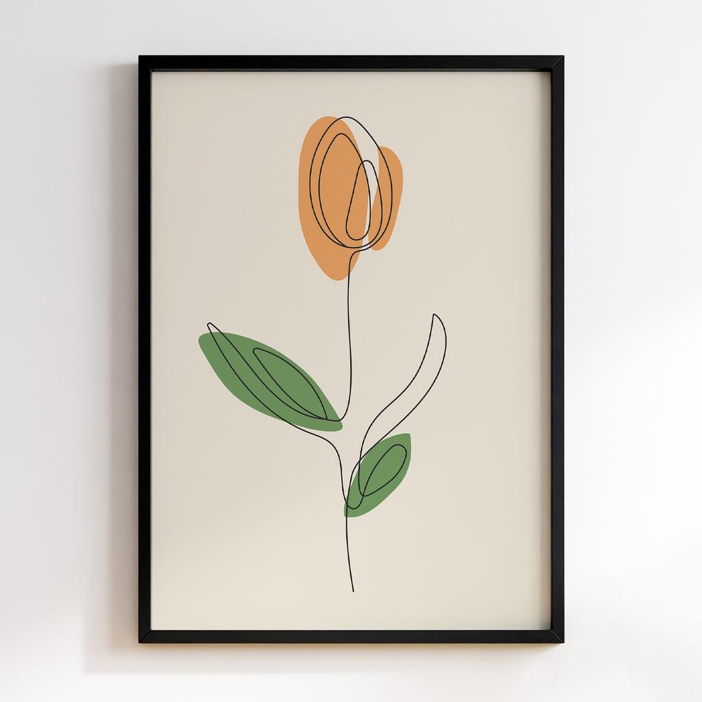 Постер Modern Flowers Art MF0697