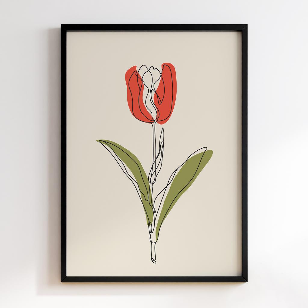 Постер Modern Flowers Art MF0699