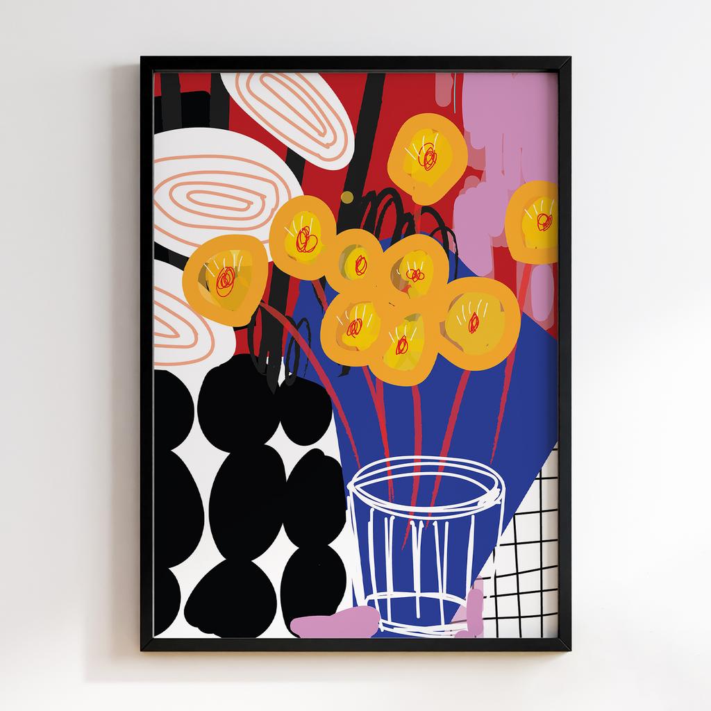 Постер Modern Flowers Art MF0700