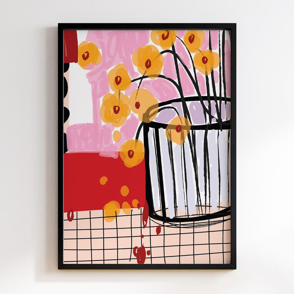 Постер Modern Flowers Art MF0712