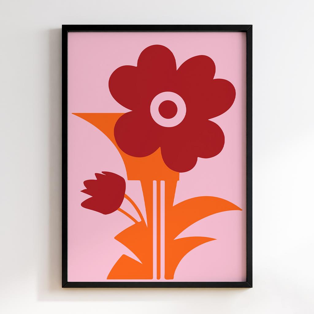 Постер Modern Flowers Art MF0715