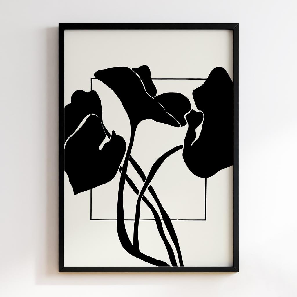 Постер Modern Flowers Art MF0729